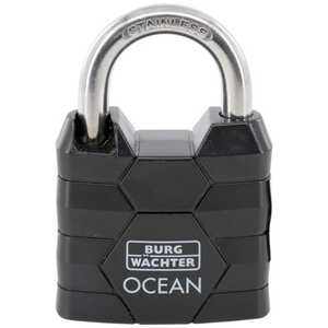 BURGWAECHTER ブルク ヴェヒター 沿岸洋上向け防錆南京錠 490Ni-40SB 42141