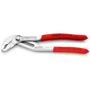 KNIPEX社 ウォーターポンププライヤー コブラ 180mm 8703180 KNIPEX社 ウォーターポンププライヤー コブラ 180mm 8703180