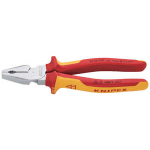 KNIPEX社 1000V絶縁強力型ペンチ 200mm 206200 KNIPEX社 1000V絶縁強力型ペンチ 200mm 206200