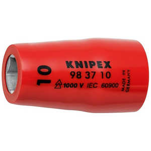KNIPEX社 絶縁ソケット 3/8×10mm 983710