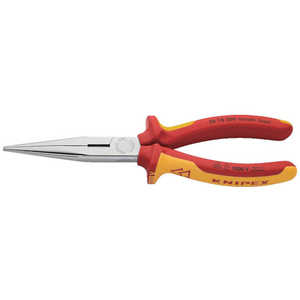 KNIPEX社 絶縁1000Vロングラジオペンチ 200mm 2616200 KNIPEX社 絶縁1000Vロングラジオペンチ 200mm 2616200