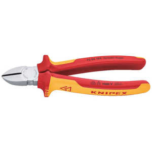 KNIPEX社 絶縁1000V電工ニッパｰ 180mm 7006180