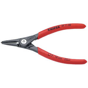 KNIPEX社 軸用スナップリングプライヤー 3-10mm《※画像はイメージです。実際の商品とは異なります》 4911A0 KNIPEX社 軸用スナップリングプライヤー 3-10mm《※画像はイメージです。実際の商品とは異なります》 4911A0