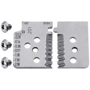 KNIPEX社 精密ワイヤーストリッパー 1219-02用替刃 (1組4枚) 121902 KNIPEX社 精密ワイヤーストリッパー 1219-02用替刃 (1組4枚) 121902