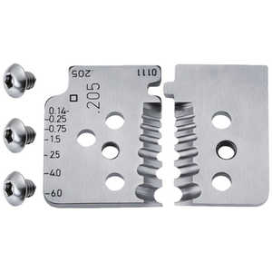 KNIPEX社 精密ワイヤーストリッパー 1219-06用替刃 (1組4枚) 121906 KNIPEX社 精密ワイヤーストリッパー 1219-06用替刃 (1組4枚) 121906