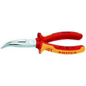 KNIPEX社 絶縁1000V先曲ラジオペンチ 160mm 2526160 KNIPEX社 絶縁1000V先曲ラジオペンチ 160mm 2526160