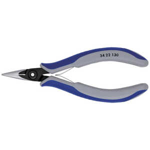 KNIPEX社 精密用プライヤｰ 半丸 130mm 3422130