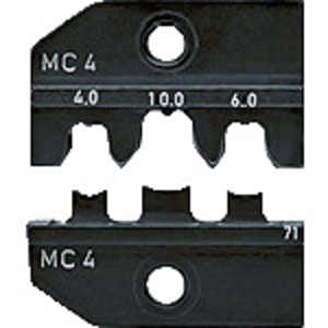 KNIPEX社 クリンピングダイス MC4用 9749-71 KNIPEX社 クリンピングダイス MC4用 9749-71