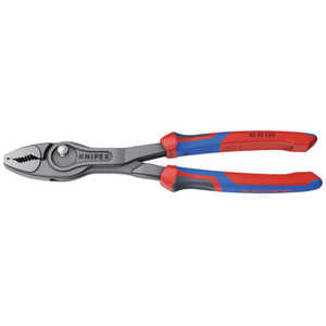 KNIPEX社 KNIPEX スリップジョイントプライヤー ツイングリップ コンフォートハンドル 250mm(SB店頭展示パッケージ仕様) 8202250SB