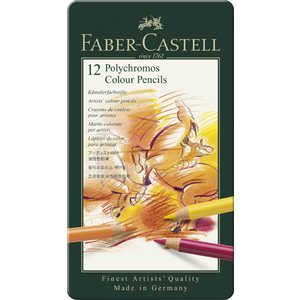 ファーバーカステル Castell 9210 ポリ黒モス色鉛筆セット 110012