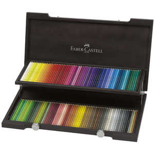 ファーバーカステル Castell ポリ黒モス色鉛筆セット 110013