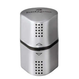 グリップ2001 3穴式プラスチックシャープナー ファーバーカステル シルバー 183800 グリップ2001 3穴式プラスチックシャープナー ファーバーカステル シルバー 183800