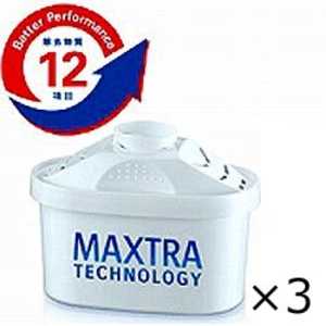 ブリタ 交換用フィルターカートリッジ マクストラ(MAXTRA) ホワイト BJNM3 [3個] BJ-NM3