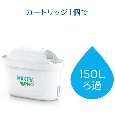 ブリタ マレーラ マクストラプロカートリッジ1個付き KBMLCW1M の通販