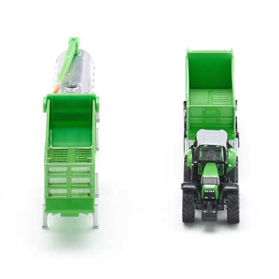 ボーネルンド siku(ジク) DEUTZ-FAHR トラクター&トレーラーセット の