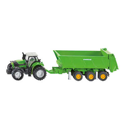 ボーネルンド siku(ジク) DEUTZ-FAHR トラクター&トレーラーセット の