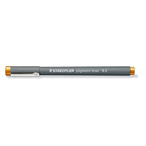 ステッドラー ピグメントライナー0.3mmオレンジ 30803-4 ステッドラー ピグメントライナー0.3mmオレンジ 30803-4