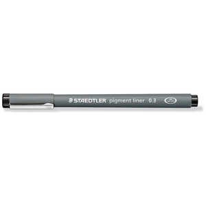 ステッドラー ピグメントライナーペン 0.3 0.3mm 308039