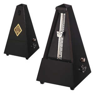 WITTNER Metronome System Malzel BLACK-MAT メトロノーム ベル付き 816M WITTNER Metronome System Malzel BLACK-MAT メトロノーム ベル付き 816M