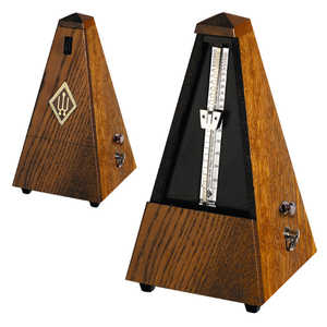 WITTNER Metronome System Malzel OAK BROWN-MAT メトロノーム ベル付き 818 WITTNER Metronome System Malzel OAK BROWN-MAT メトロノーム ベル付き 818