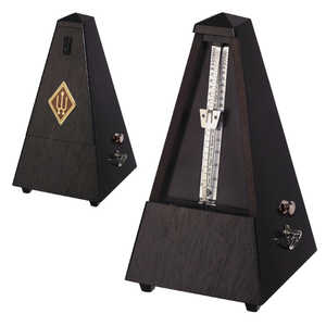WITTNER Metronome System Malzel OAK BLACK-MAT メトロノーム ベル付き 819 WITTNER Metronome System Malzel OAK BLACK-MAT メトロノーム ベル付き 819