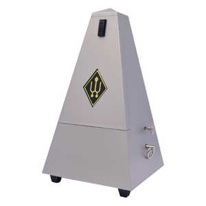 WITTNER Metronome Designer Series Light-Silver-Coloured メトロノーム ベル付き 855202 WITTNER Metronome Designer Series Light-Silver-Coloured メトロノーム ベル付き 855202