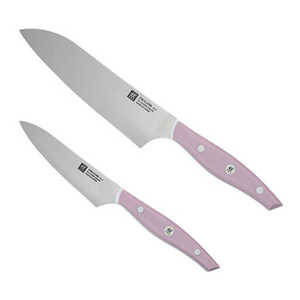 ツヴィリング Fit2 包丁 三徳(16.5cm)・ペティ(11cm)2pcsセット スモーキーピンク Z1030-886 ツヴィリング Fit2 包丁 三徳(16.5cm)・ペティ(11cm)2pcsセット スモーキーピンク Z1030-886