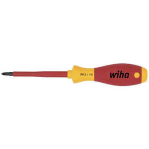 WIHA wiha321N絶縁ドライバーPH2x100mm 321N2 WIHA wiha321N絶縁ドライバーPH2x100mm 321N2