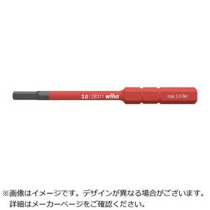 WIHA 絶縁スリムバリオ 差替式ビット 六角 対辺1.5mm 283118015 WIHA 絶縁スリムバリオ 差替式ビット 六角 対辺1.5mm 283118015