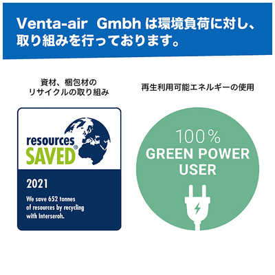 ベンタ 加湿器 VENTA LW25 Comfort Plus (ベンタ コンフォート プラス