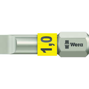WERA社 Wera 3800/1 ステンレストーションビット マイナス5.5×25 ドットコム専用 71001