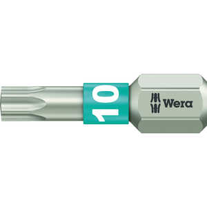 ＜コジマ＞ WERA社 Wera 3867/1 ステンレストーションビット トルクス10×25 ドットコム専用 71032