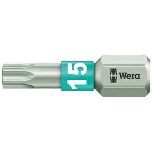 WERA社 3867/1 ステンレストーションビット トルクス15×25 071033 WERA社 3867/1 ステンレストーションビット トルクス15×25 071033