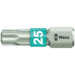 WERA社 3867/1 ステンレストーションビット トルクス25×25 071035 WERA社 3867/1 ステンレストーションビット トルクス25×25 071035