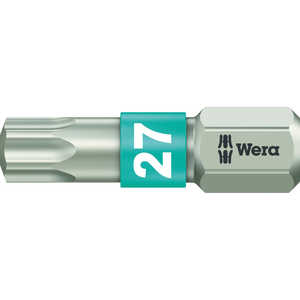 WERA社 Wera 3867/1 ステンレストーションビット トルクス27×25 ドットコム専用 71036