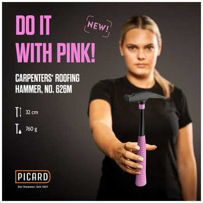 ロームヘルドハルダー PICARD くぎ抜きハンマー Pinkハンマー 大工用