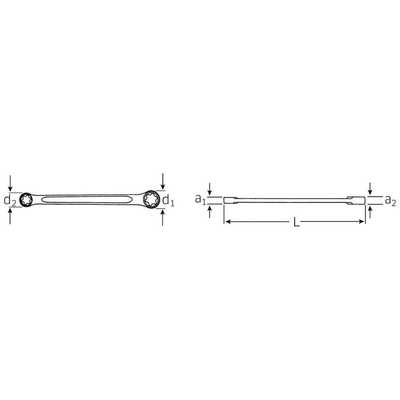 生活日用品 DIYグッズ・工具 21TX-E6XE8 ヘクスローブメガネレンチ （41250608）