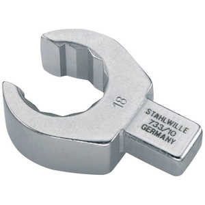 STAHLWILLE ジョイントサイズ9×12mm トルクレンチ用差替オープンリングヘッド 17mm 733/10-17 STAHLWILLE ジョイントサイズ9×12mm トルクレンチ用差替オープンリングヘッド 17mm 733/10-17
