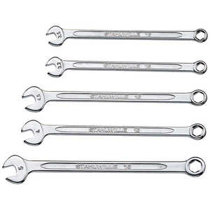 STAHLWILLE 5本組 片目片口スパナセット メガネ部六角形状 16/5PC STAHLWILLE 5本組 片目片口スパナセット メガネ部六角形状 16/5PC