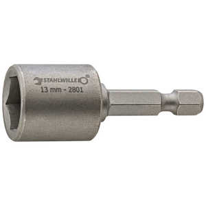 STAHLWILLE 1/4SQ ヘキサゴンソケット 8mm 2801-8