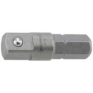 STAHLWILLE 差込角1/4SQ-1/4HEX インパクト用ソケットアダプター 全長25mm 3116