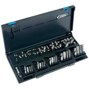 VOELKEL インサートねじワークショップキット(電動工具用) M5ーM12 4381 VOELKEL インサートねじワークショップキット(電動工具用) M5ーM12 4381