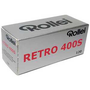 パンクロマティック白黒フィルムROLLEI RETRO400S 120 RR401G