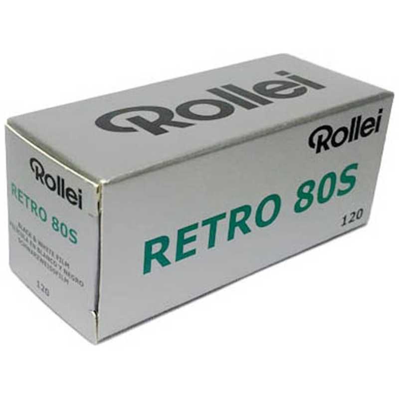 ROLLEI ROLLEI 高解像度スーパーパンクロマティック白黒フィルムROLLEI RETRO 80S 120 RR1801X RR1801X
