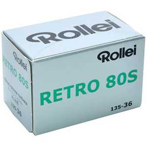 高解像度スーパーパンクロマティック白黒フィルムROLLEI RETRO 80S 135-36 RR1811