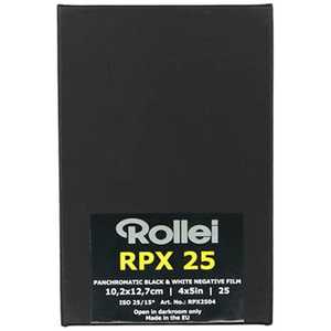 ROLLEI モノクロフィルムRPX 25 4*5 RPX2504