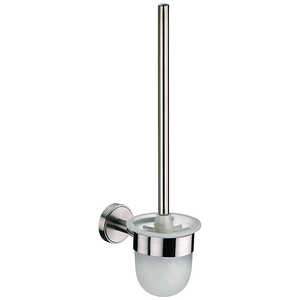 ケラ KELA 壁付けトイレブラシセット Marbea マットシルバー 21587 ケラ KELA 壁付けトイレブラシセット Marbea マットシルバー 21587
