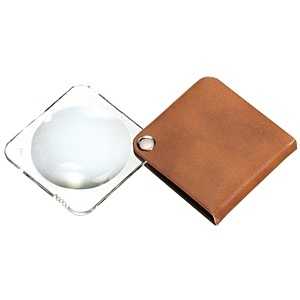 エッシェンバッハ ハンディルーペ角形60mm径/3.5倍(ライトブラウン) 1752860