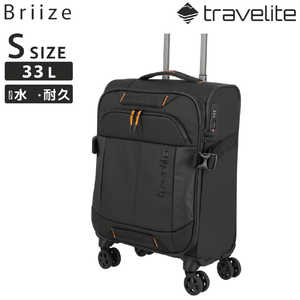 TRAVELITE ソフトキャリー 機内持ち込み Sサイズ 33L ブリーズ (Briize) ［TSAロック搭載］ ブラック 91047