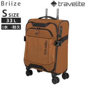 TRAVELITE ソフトキャリー 機内持ち込み Sサイズ 33L ブリーズ (Briize) ［TSAロック搭載］ テラコッタ 91047